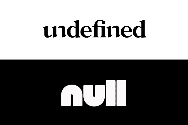 null&undefined